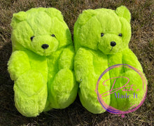 Load image into Gallery viewer, Teddy Bear Slippers