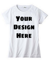 Load image into Gallery viewer, Custom White Polyester T-Shirt