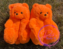 Load image into Gallery viewer, Teddy Bear Slippers