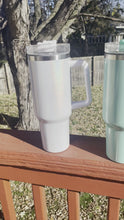 Load and play video in Gallery viewer, Shimmer 40oz Stanley Dupe (Sublimation)
