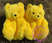 Load image into Gallery viewer, Teddy Bear Slippers
