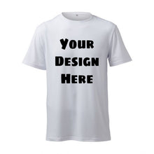 Load image into Gallery viewer, Custom White Polyester T-Shirt
