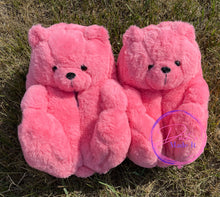 Load image into Gallery viewer, Teddy Bear Slippers

