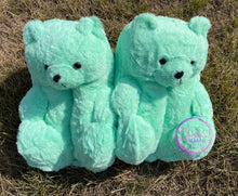 Load image into Gallery viewer, Teddy Bear Slippers
