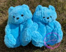 Load image into Gallery viewer, Teddy Bear Slippers
