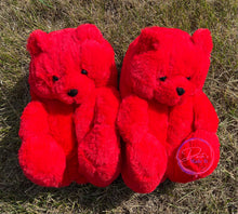 Load image into Gallery viewer, Teddy Bear Slippers
