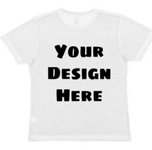 Load image into Gallery viewer, Custom White Polyester T-Shirt
