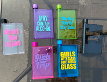 Load image into Gallery viewer, Notebook Drinking Flask
