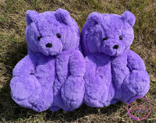Load image into Gallery viewer, Teddy Bear Slippers
